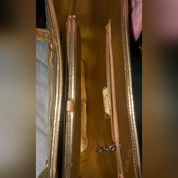 Vintage Delill Quilted Persian Scene Tote Bag . - Picture 10 of 11